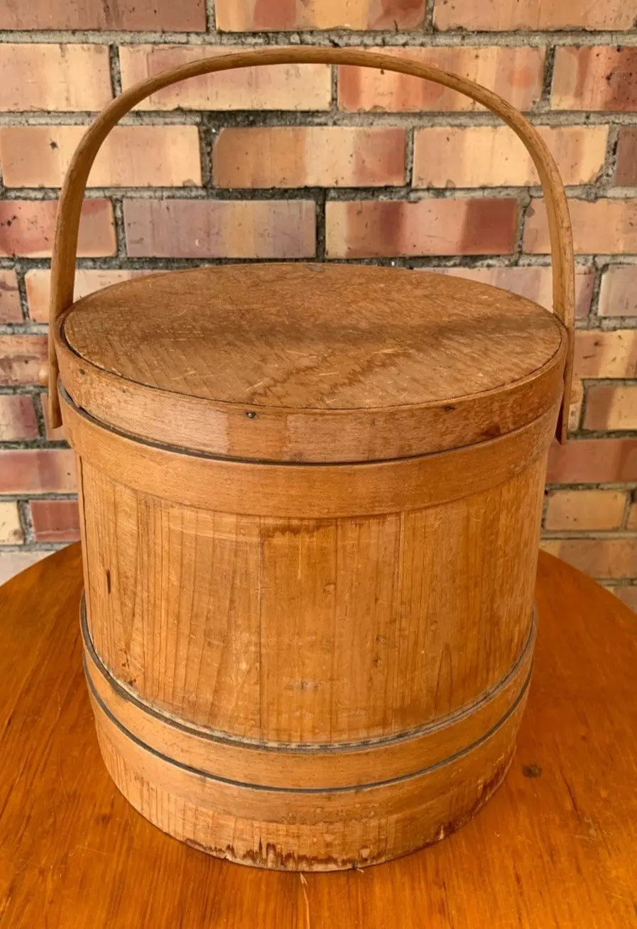 Large Light Wood Firken 1