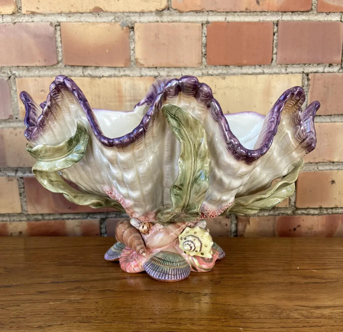 Fitz And Floyd Shell Compote 1