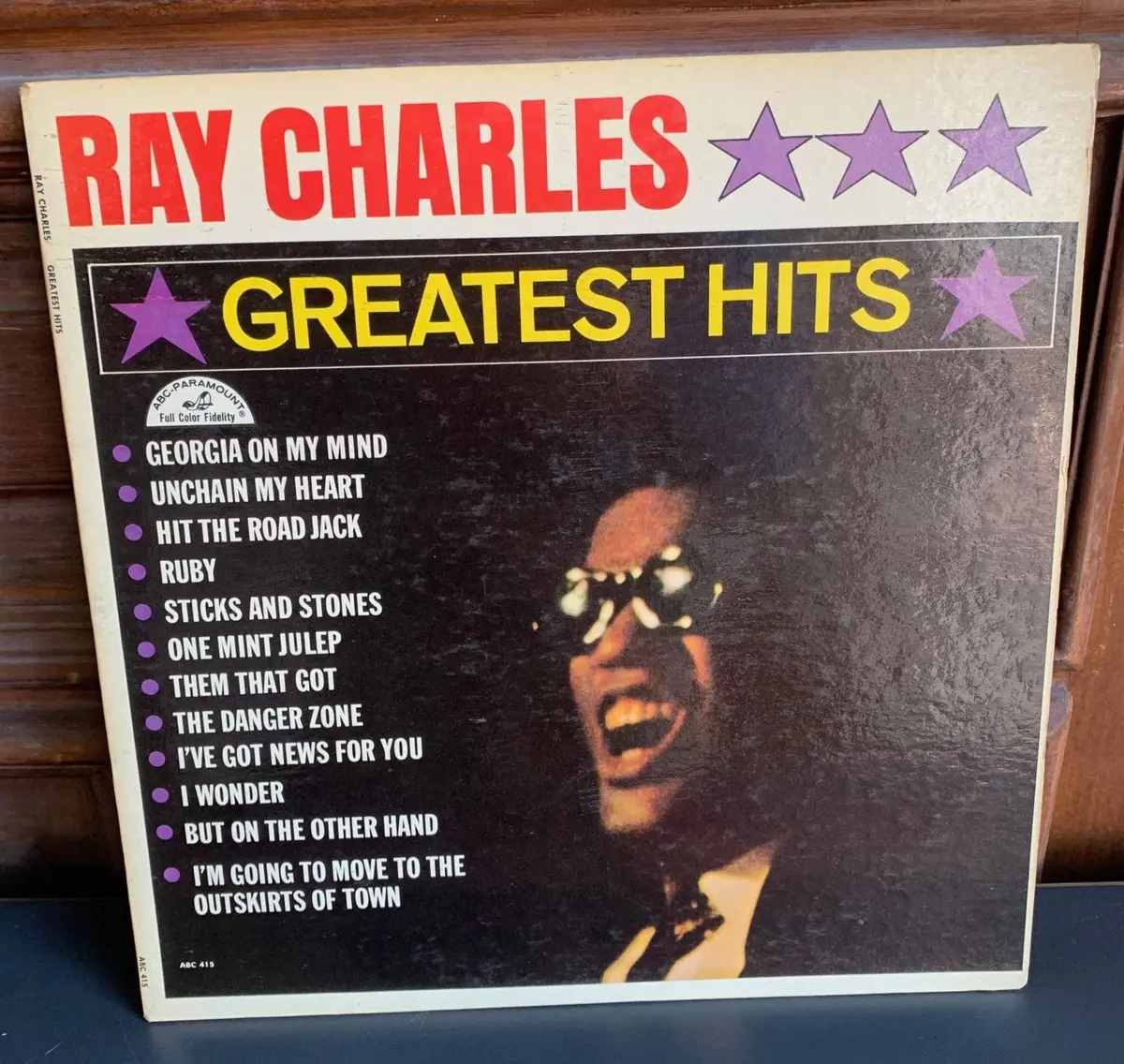 Ray Charles Greatest Hits Vinyl Record 1