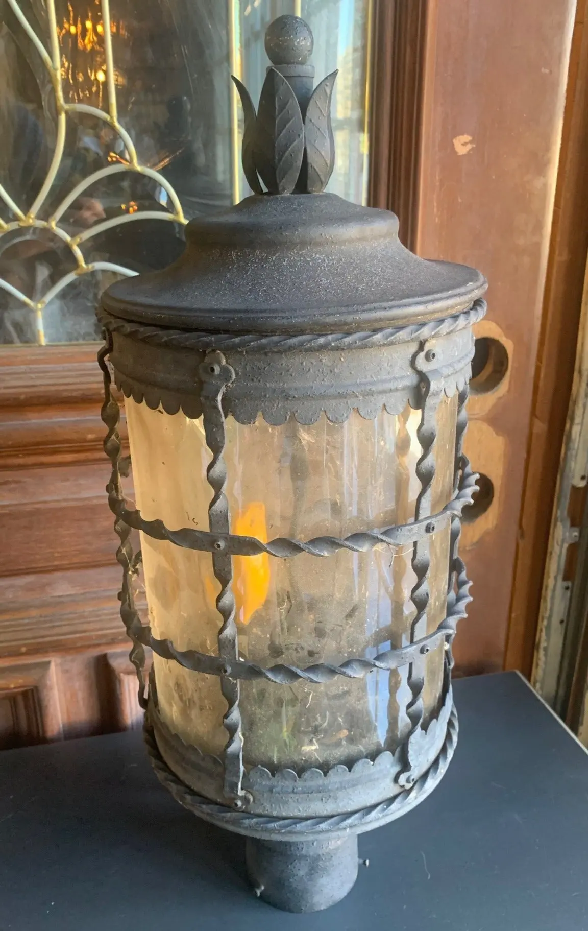 Black Iron Lantern 1