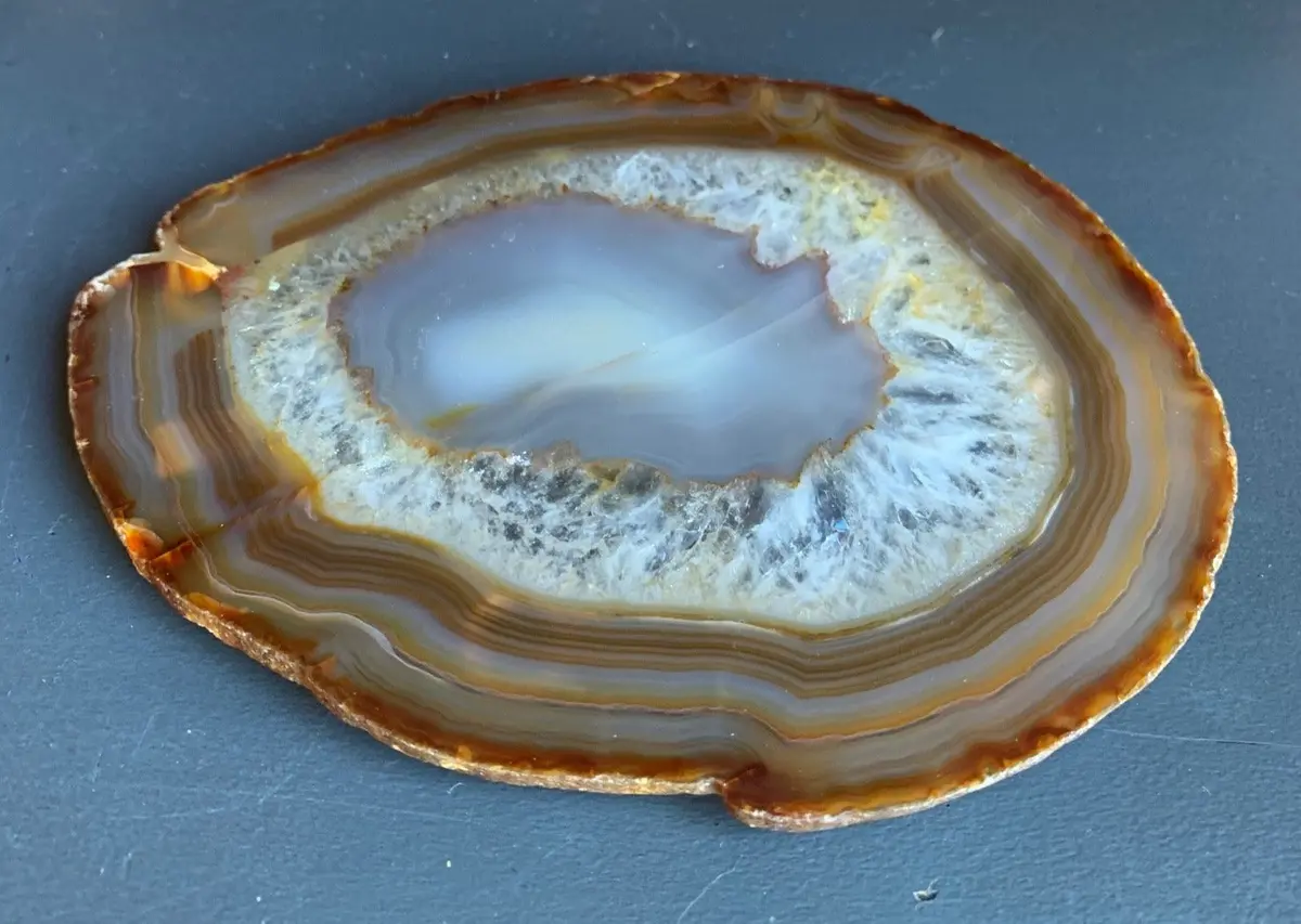 Large Geode Slice For Trivet 1
