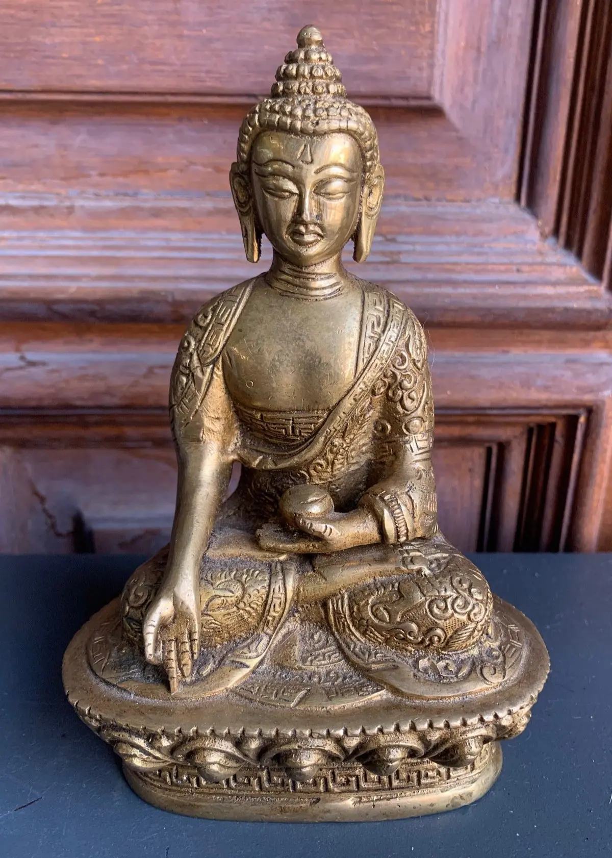 Bright Bronze Small Buddha 1