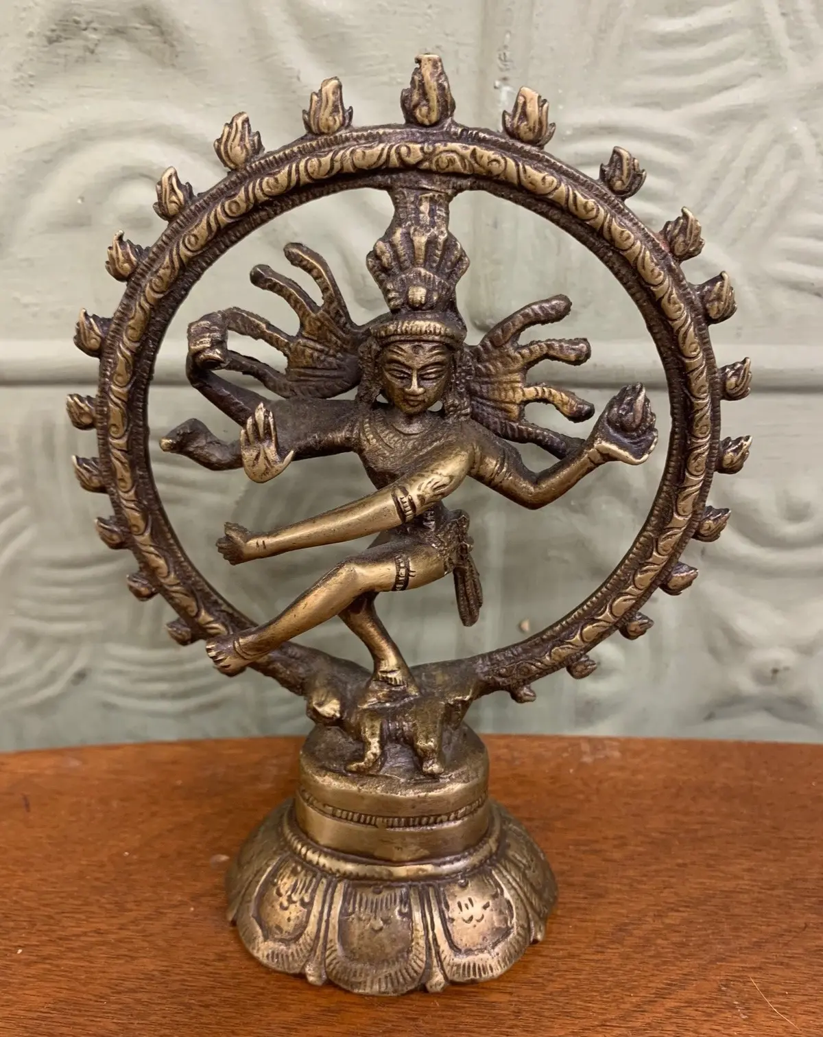 Small Bronze Shiva Statue 1