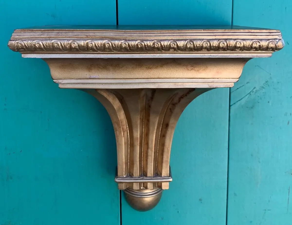 Gold Composition Wall Bracket 1