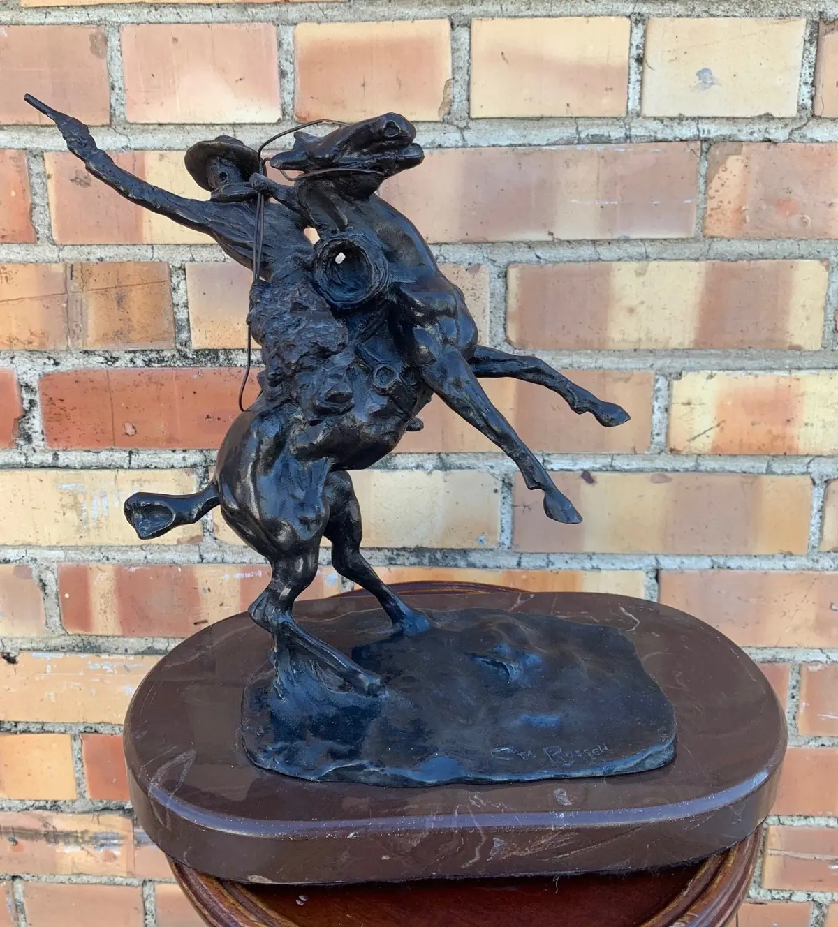 Bronze Cowboy Restrike-Russell 1