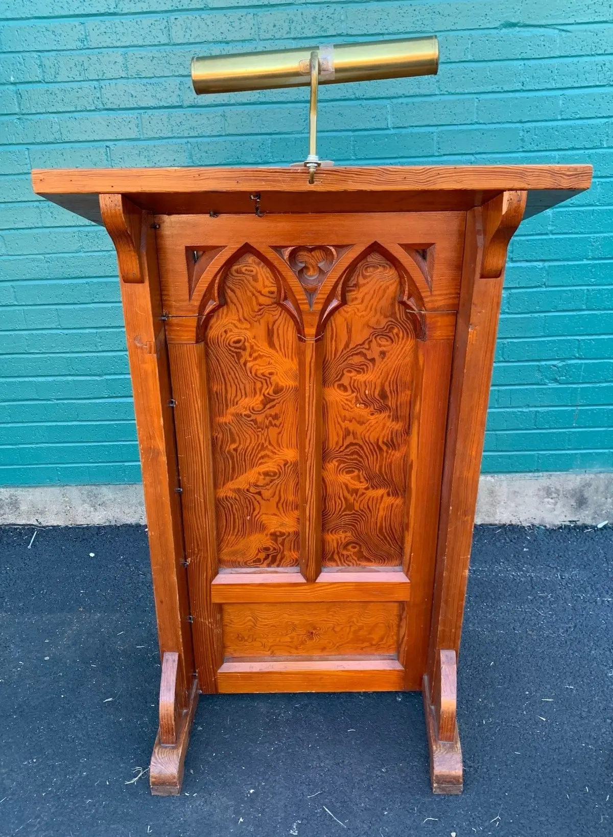 19Th Century Pine Lecturn 1