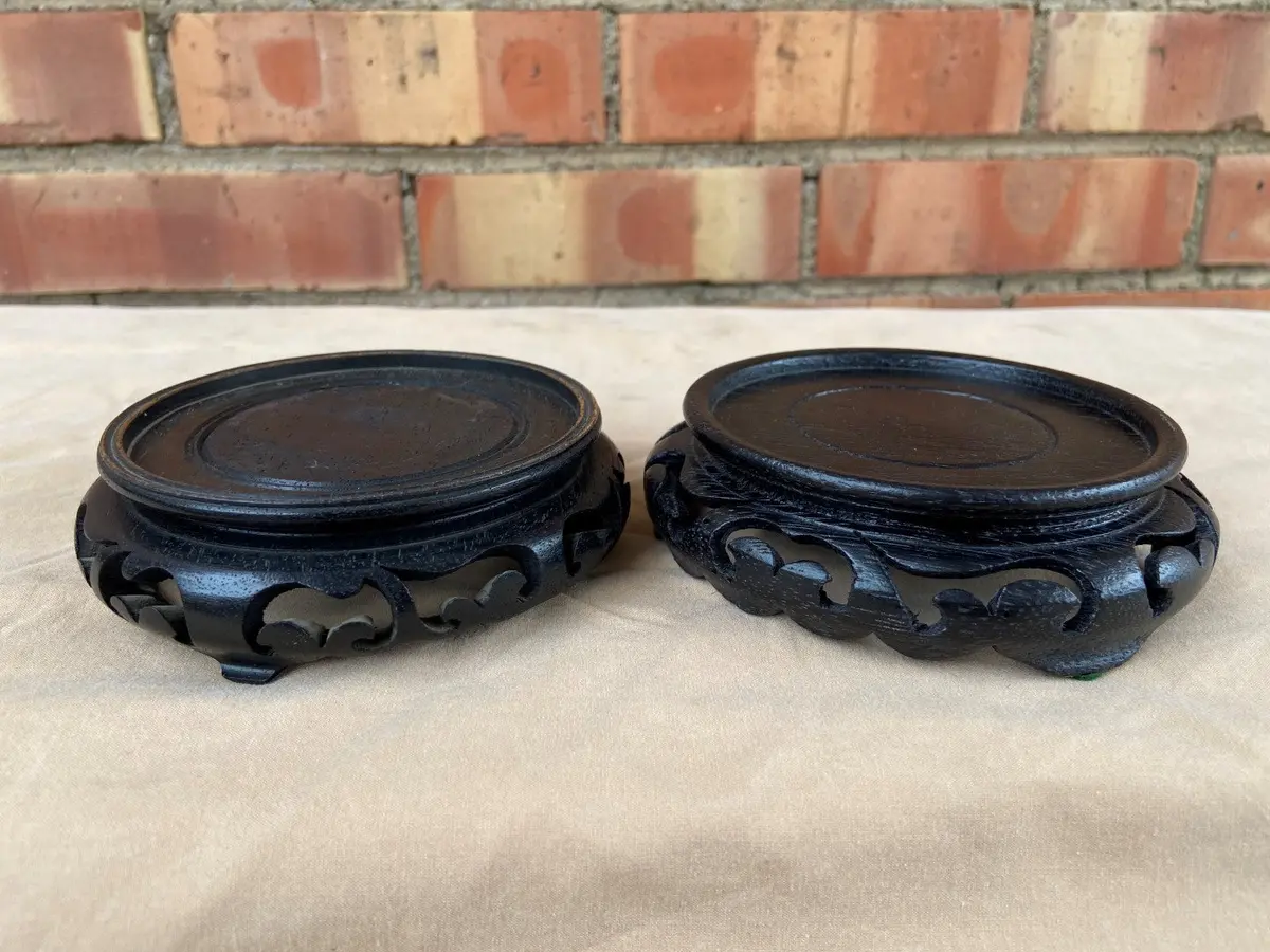 Set Of 6 Small Asian Stands 1