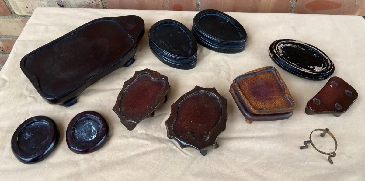 Set Of 6 Odd Shaped Miscellaneous Stands 1