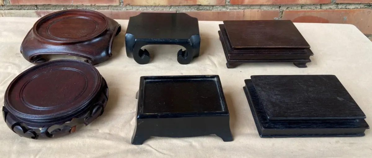 Pair Of  Medium Assorted Stands 1