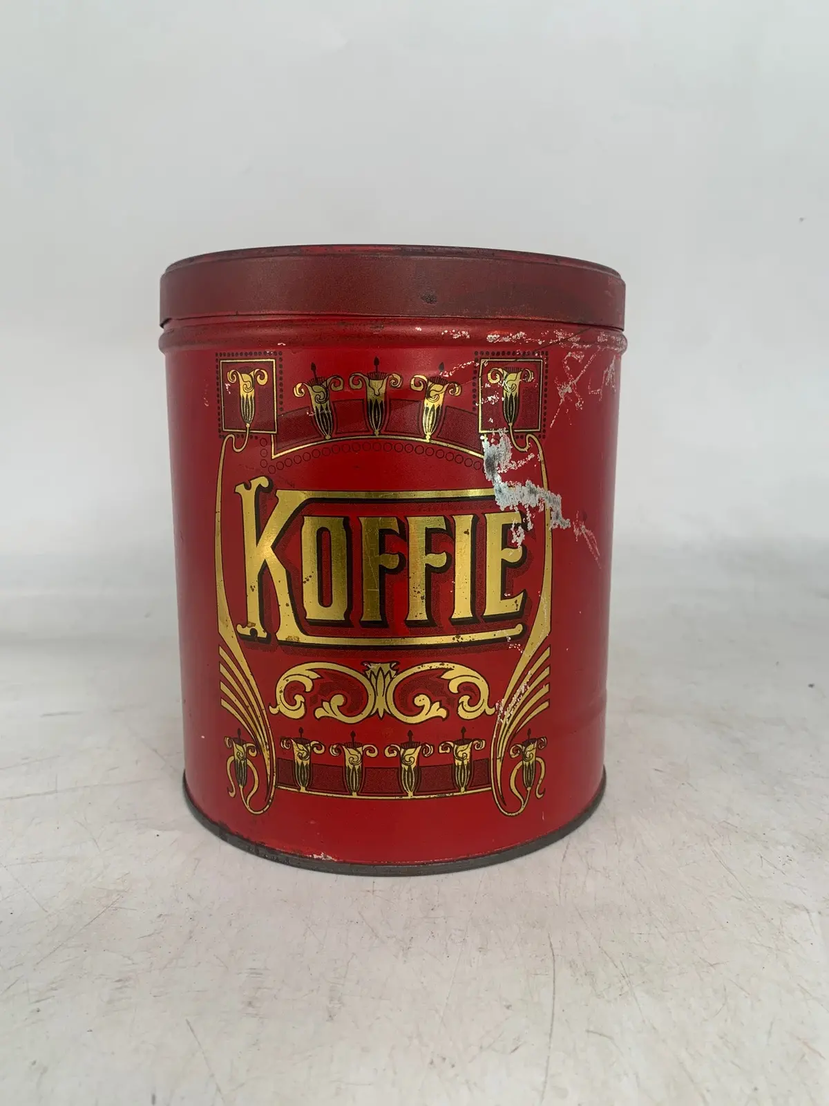 Sm Red Coffee Tin 1