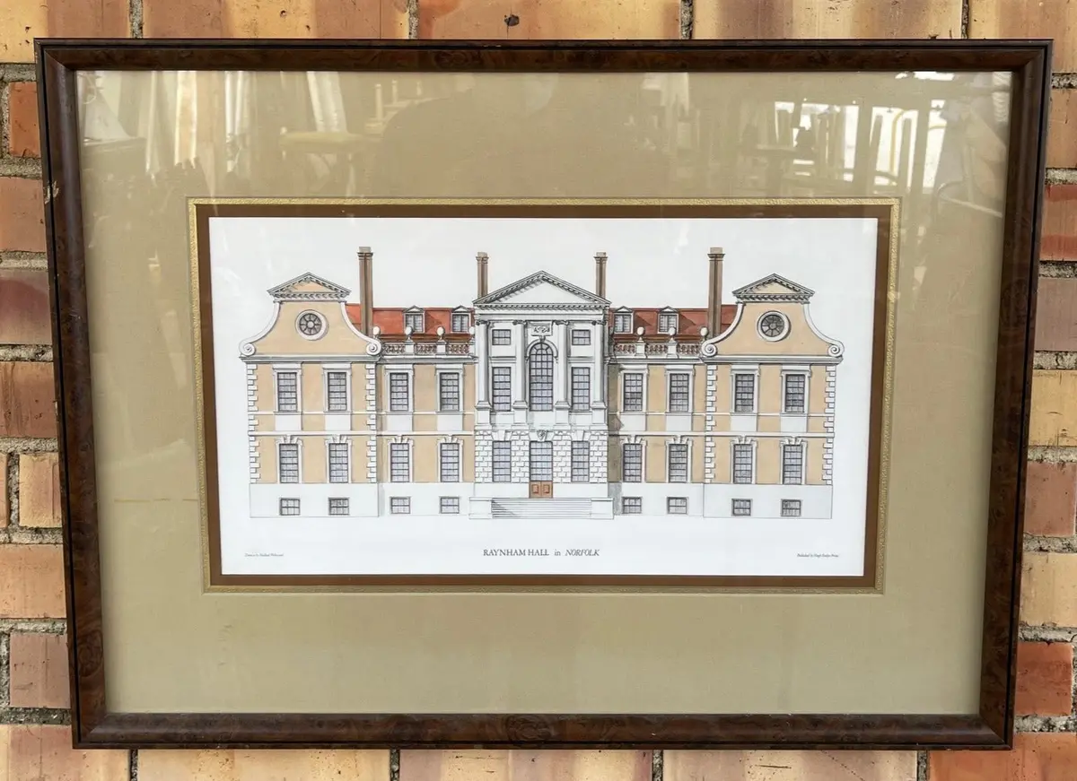 Pair Of Englsh Manor Prints 1