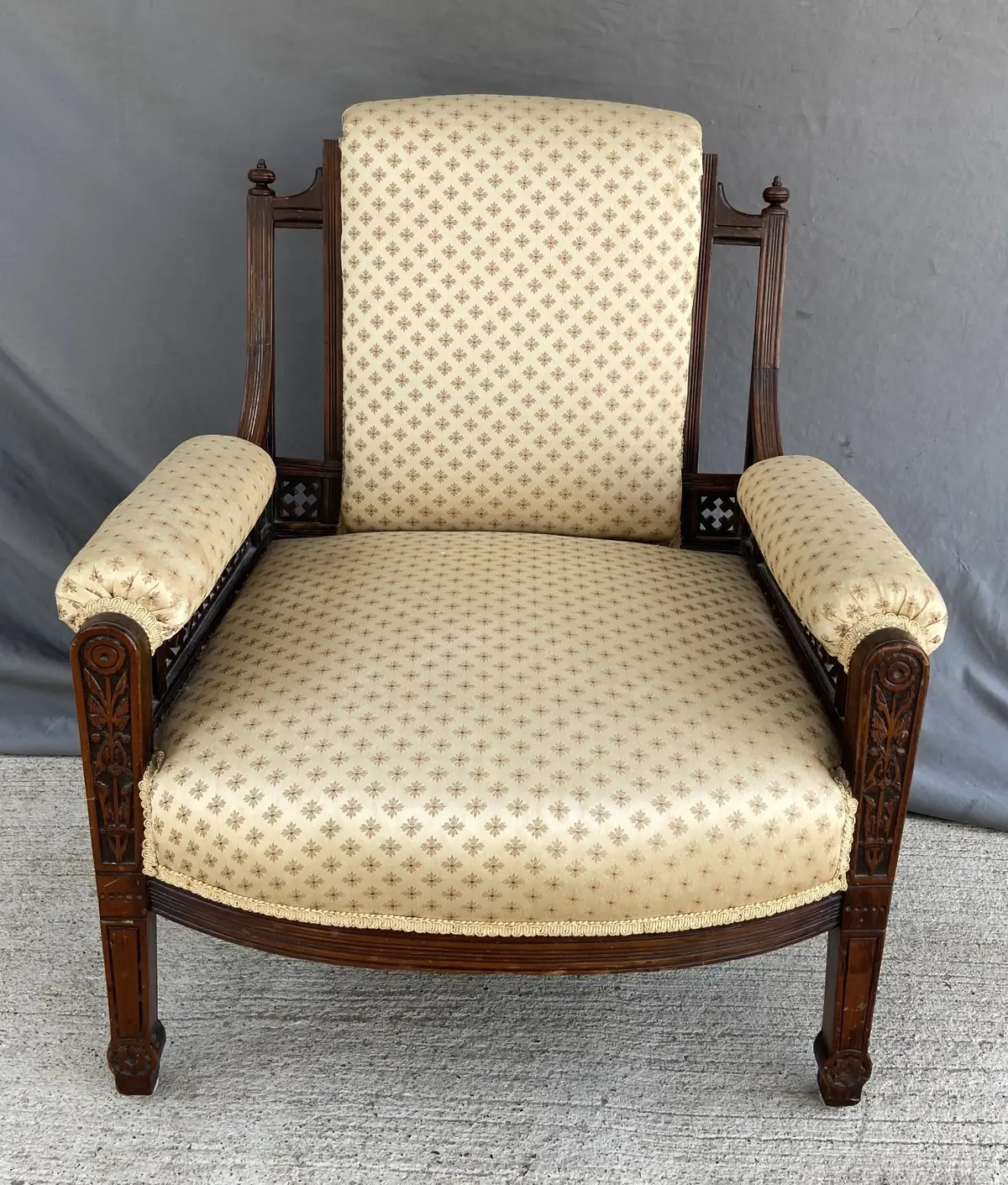 Eastlake Slipper Arm Chair 1