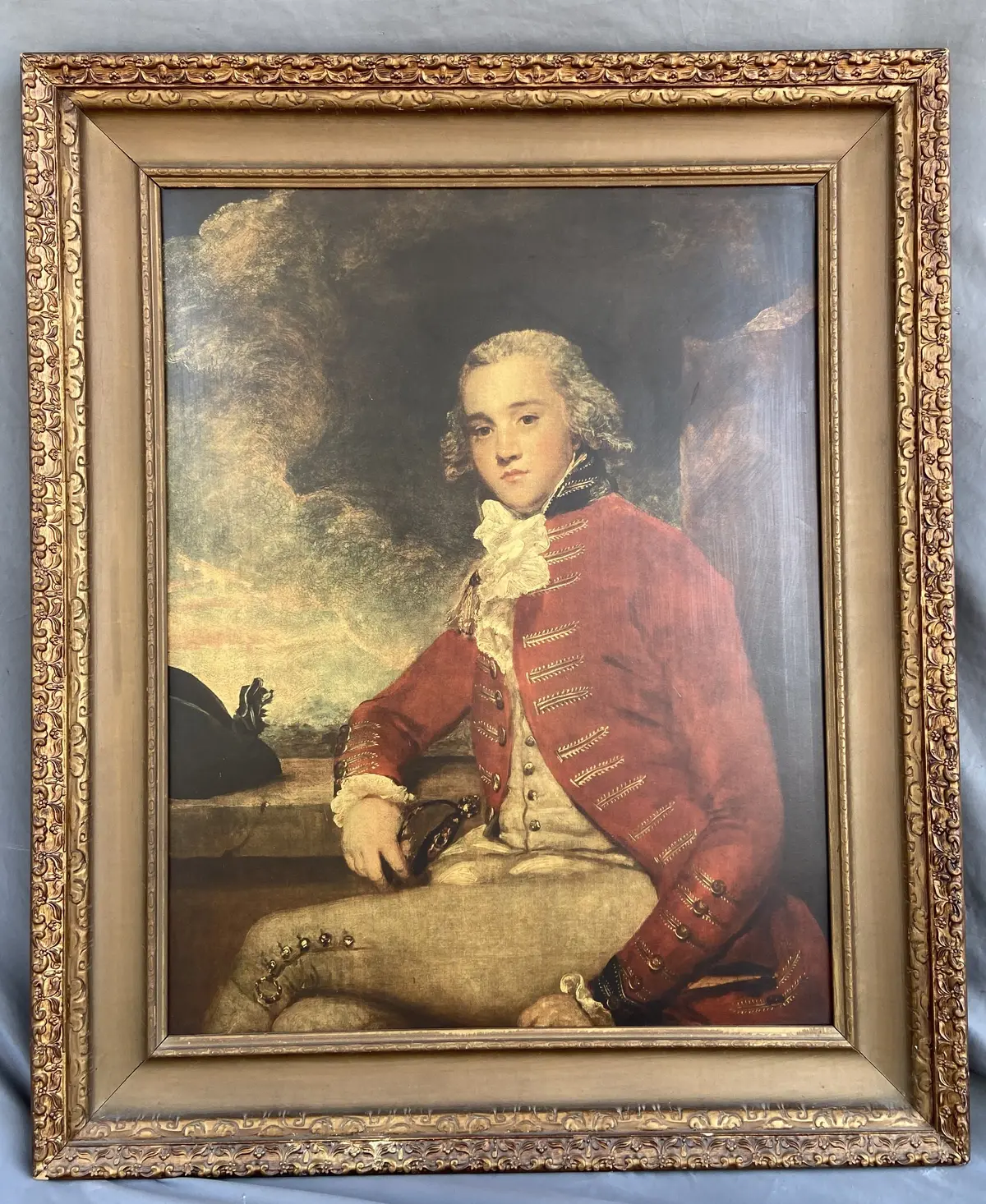 Medium Gold Frame With Reproduction Masterpiece 1