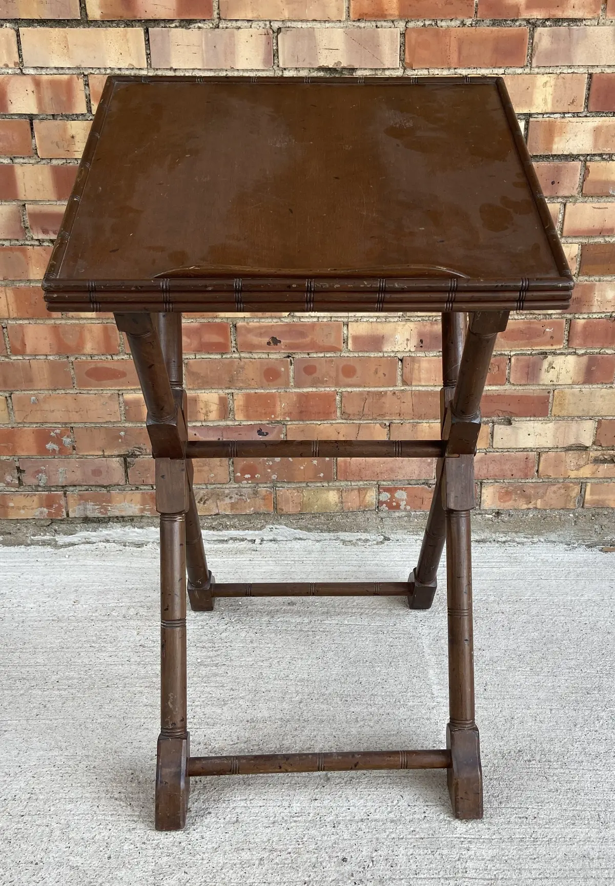 Faux Bamboo Adjustable Easel 1