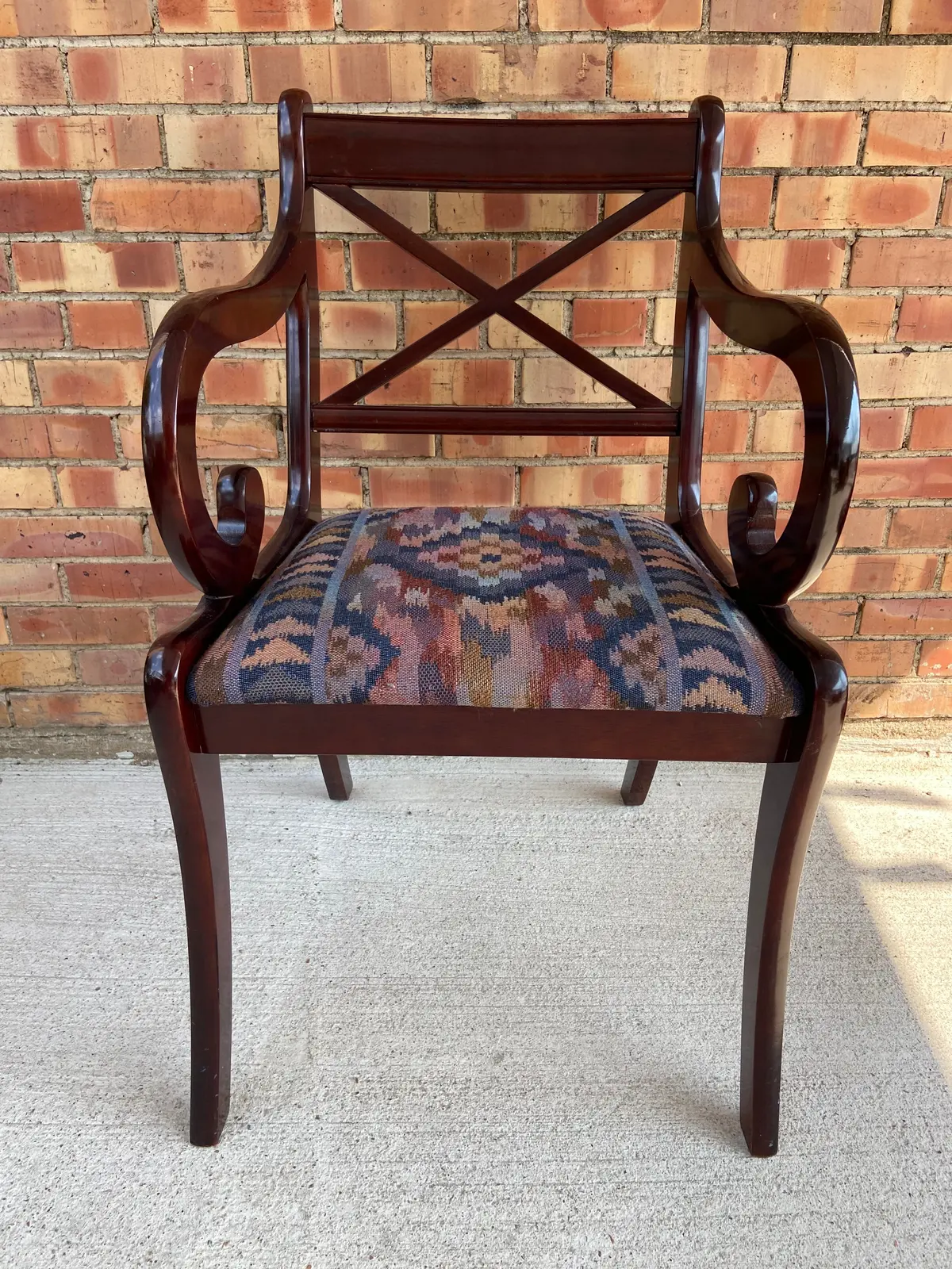 Empire Style Arm Chair 1