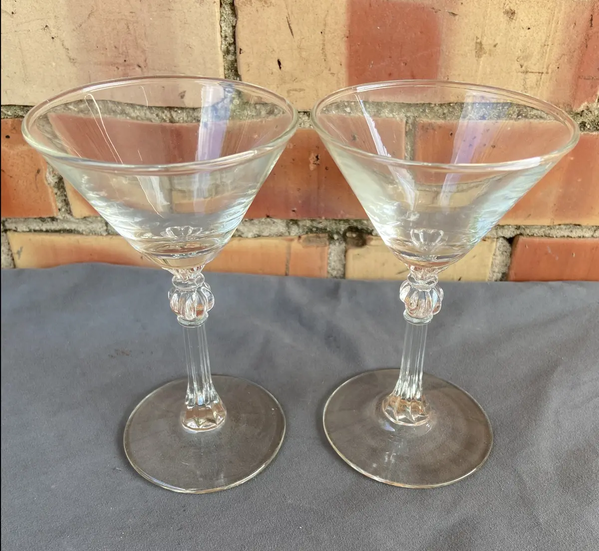 Pair Of Martini Glasses 1