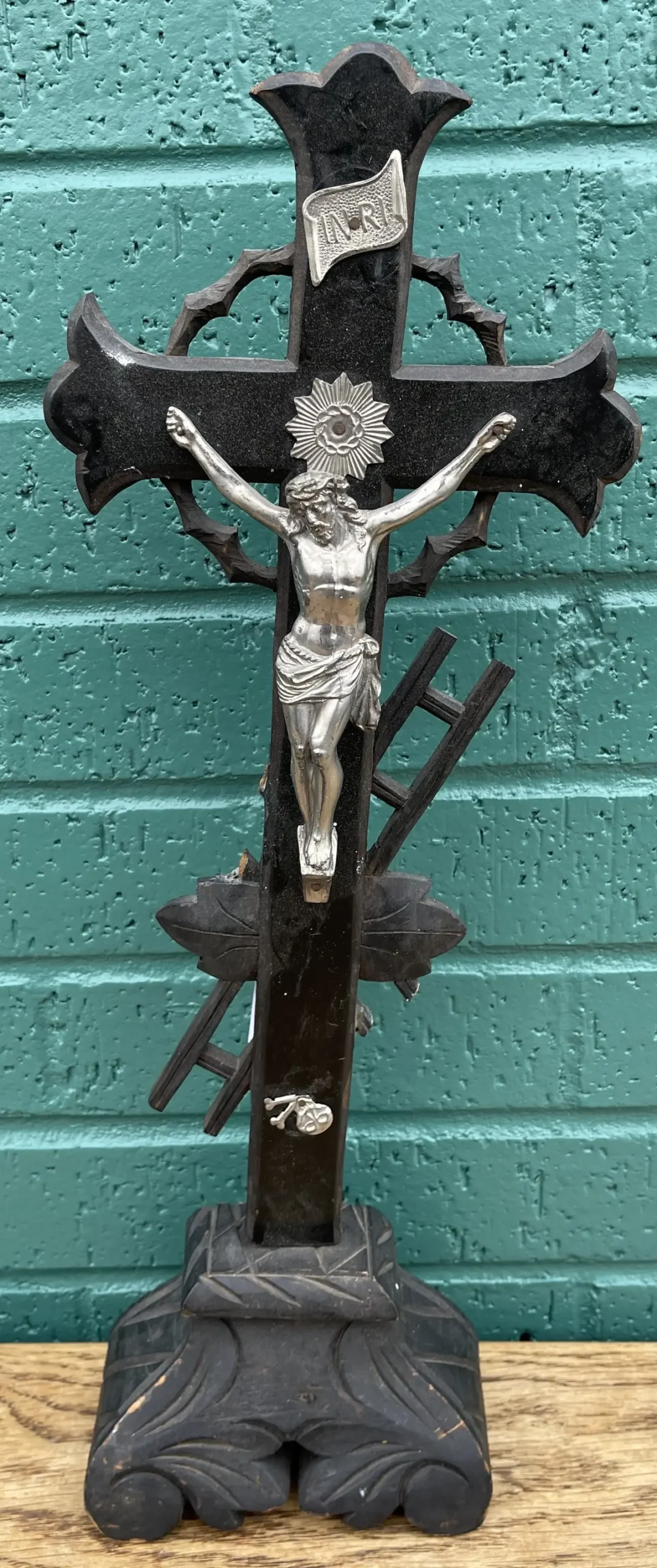 Black Forest Standing Crucifx 1