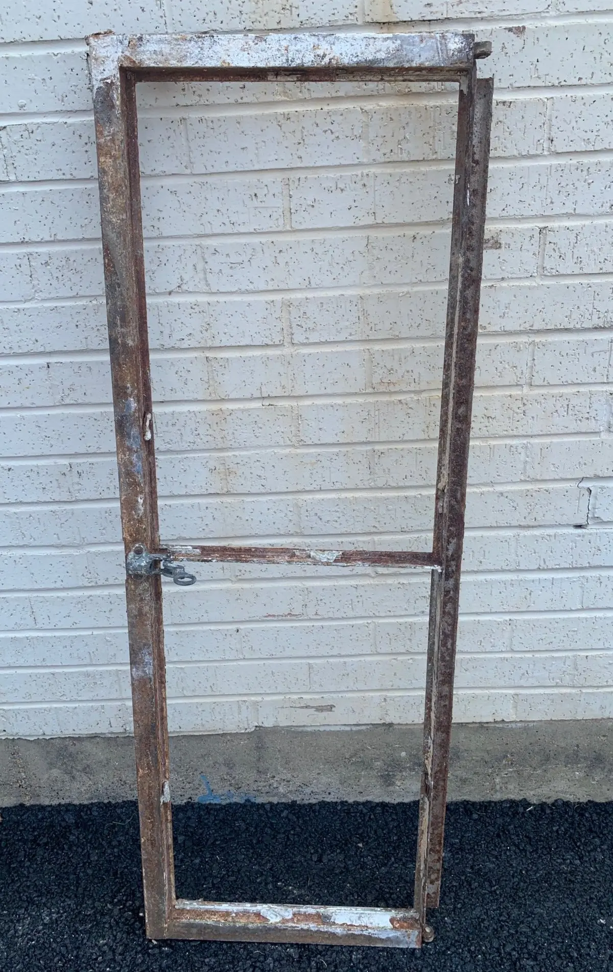 Iron Transom Window Frame 1