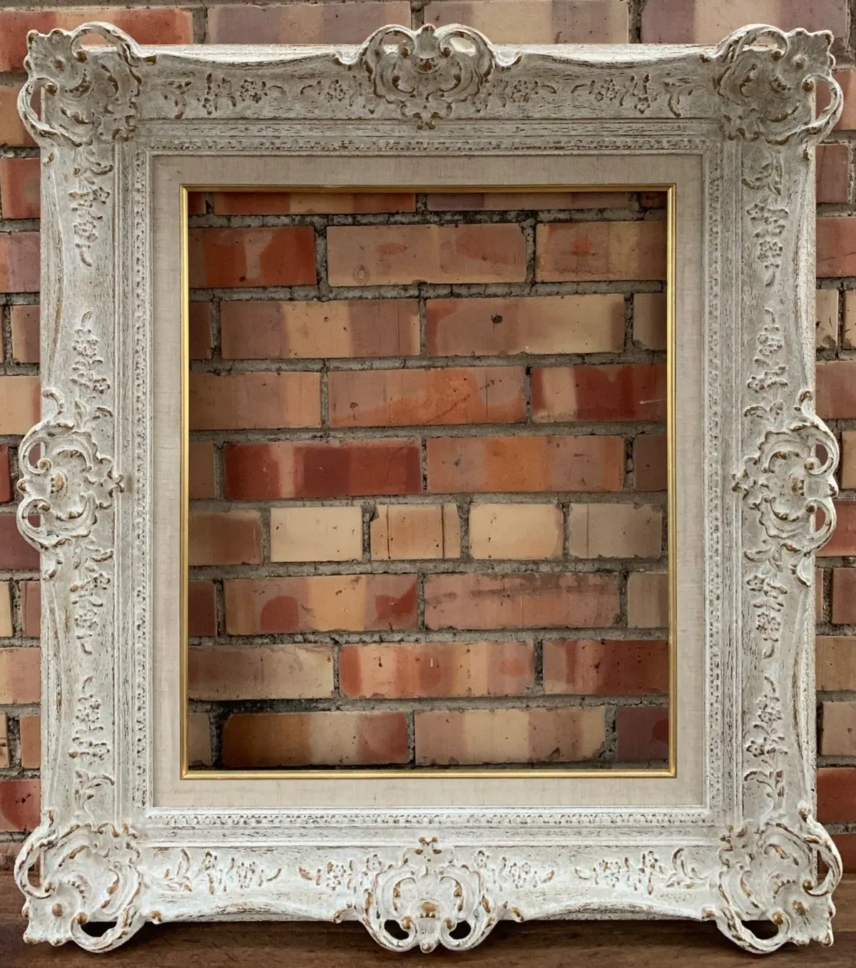 Ornate Whitewood With Gesso Frame 1