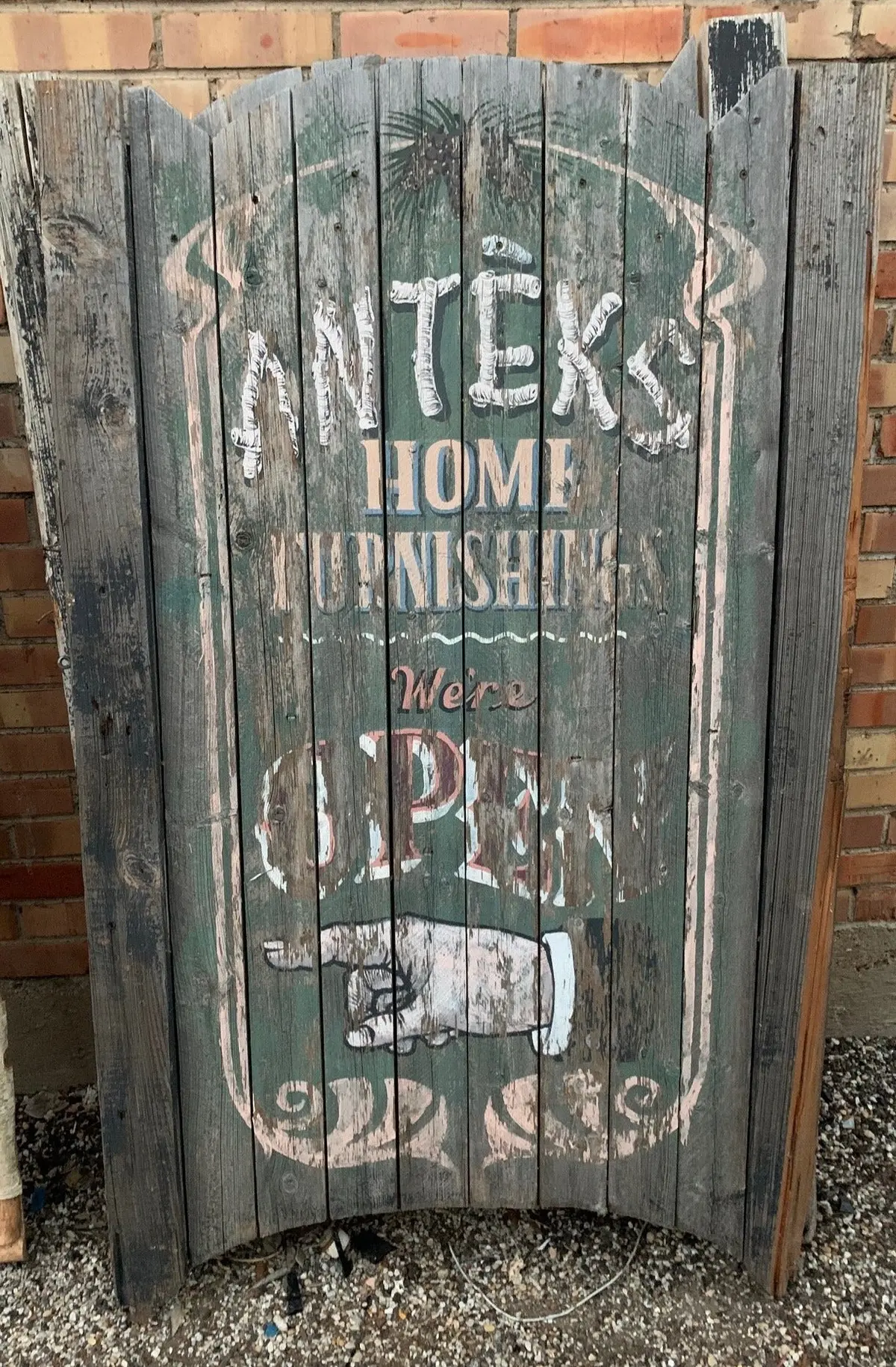 Open Sign Pointing Left 1