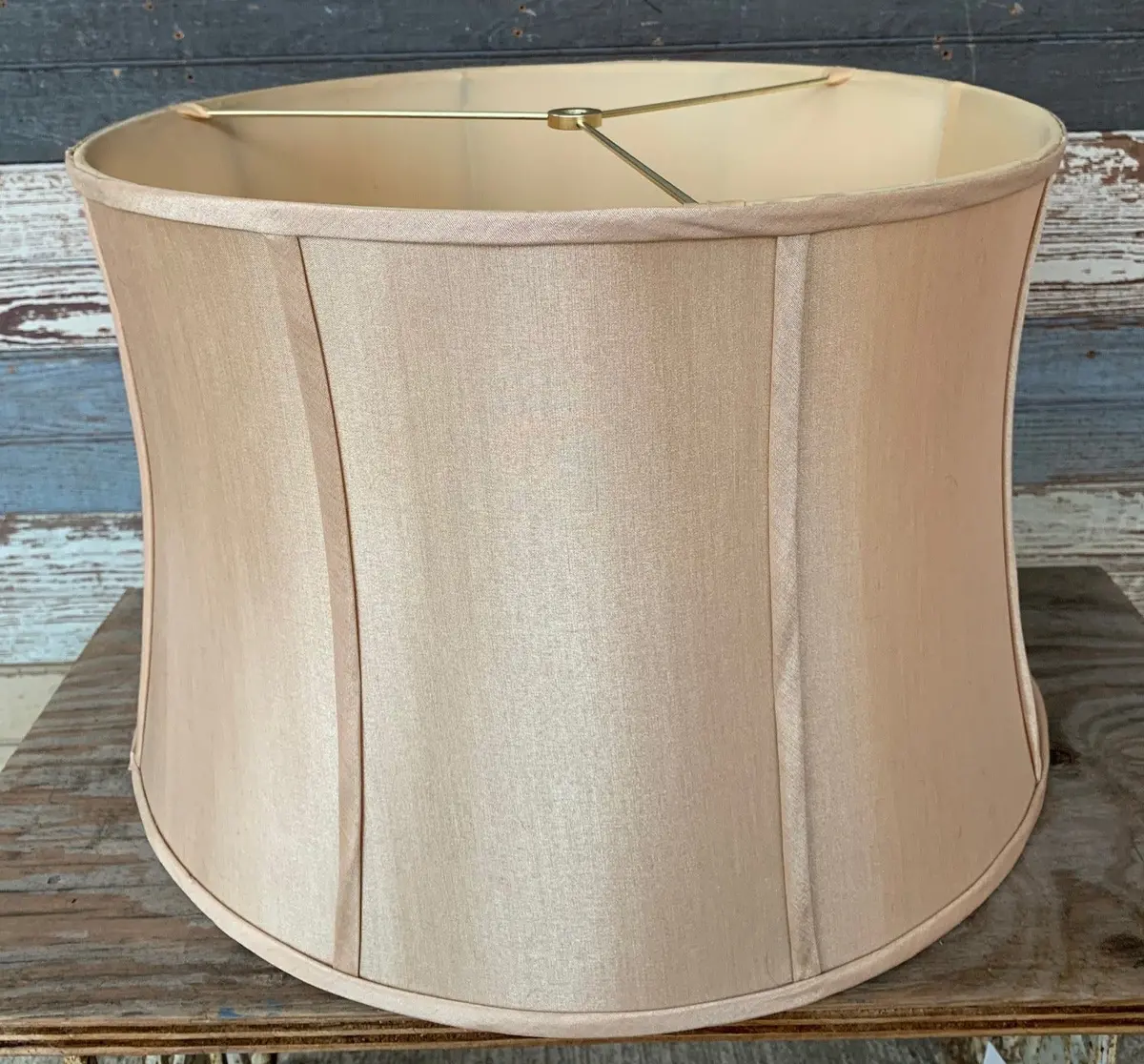 Gold Large Lamp Shade 1