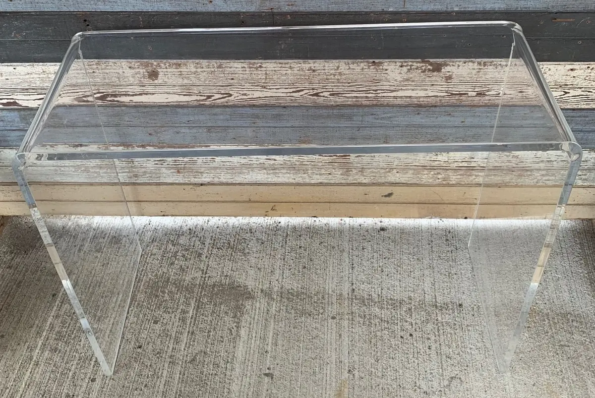 Modern Lucite Sofa Table 1