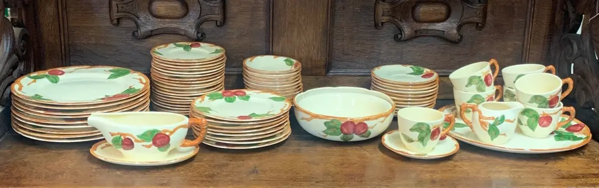 Franciscan Apple 71 Piece Dish Set Check Quantity Before Ordering 1