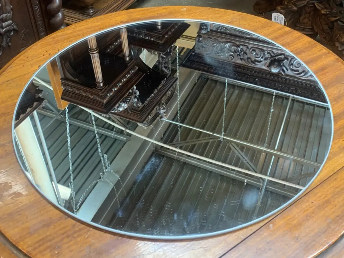 Frameless Round 19" Mirror 1