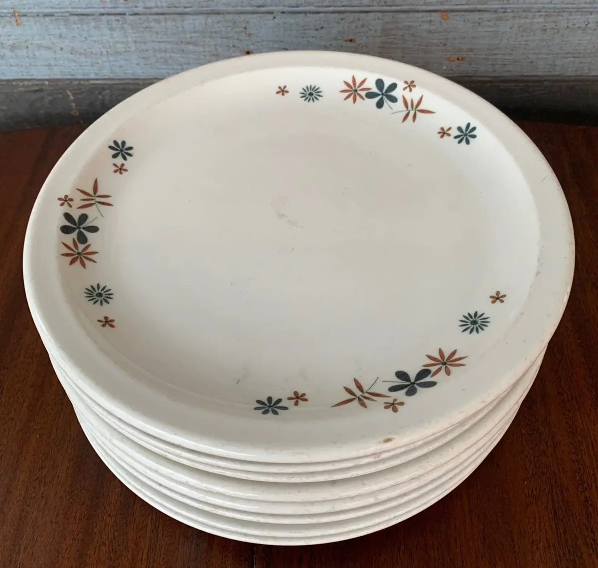 Set Of 8 Syracuse China Restaurant Plates 1