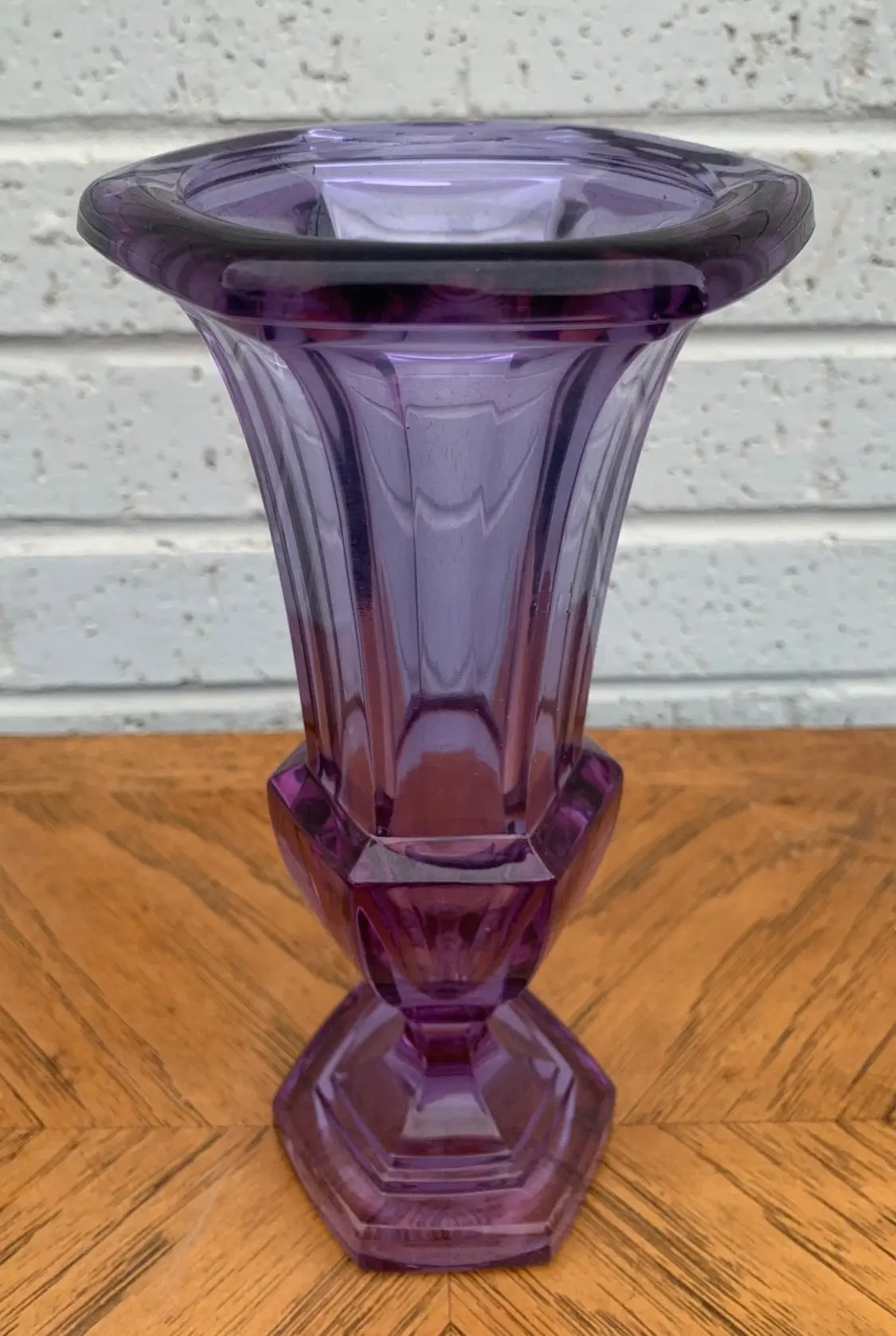 Amethyst Glass Vase 1