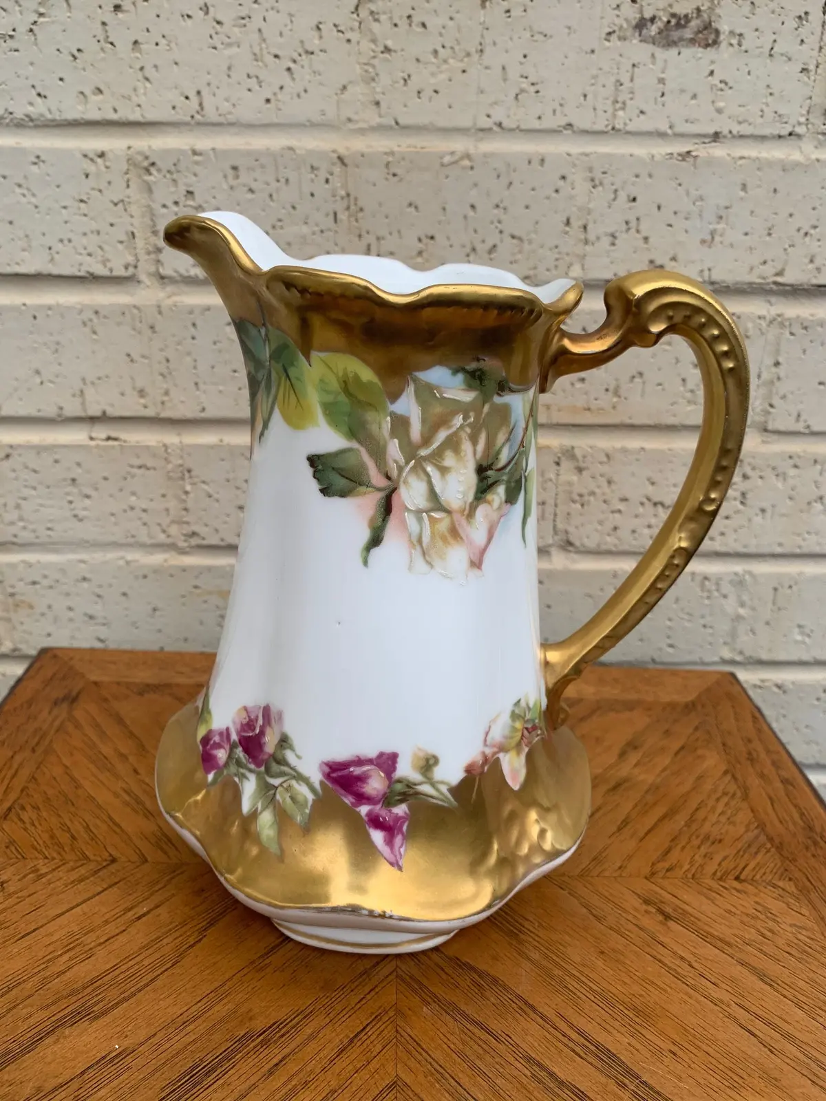 Limoges Chocolate Pot For Vase (No Lid) 1