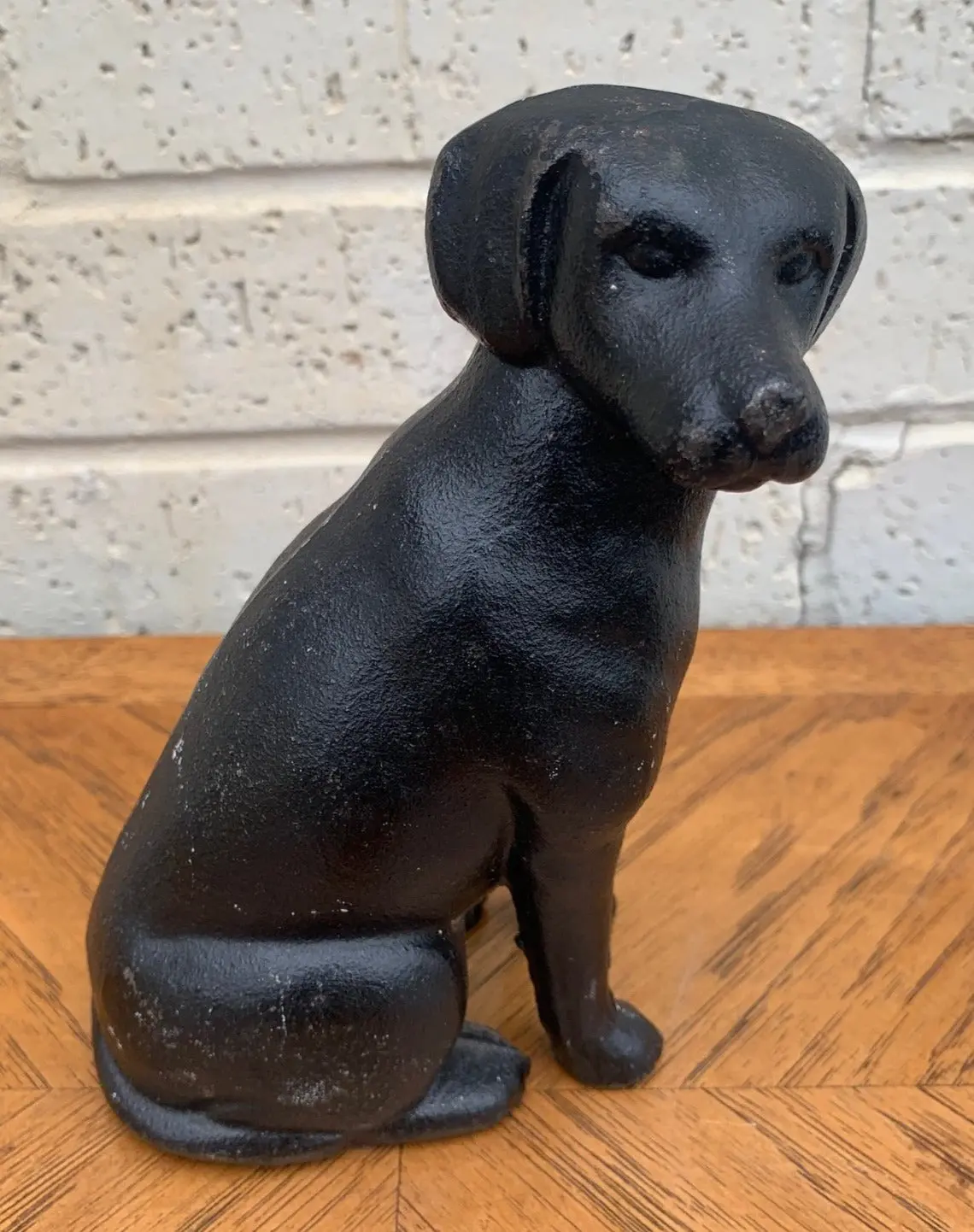 Cast Iron Labrador Back Cast Iron Door Stop 1