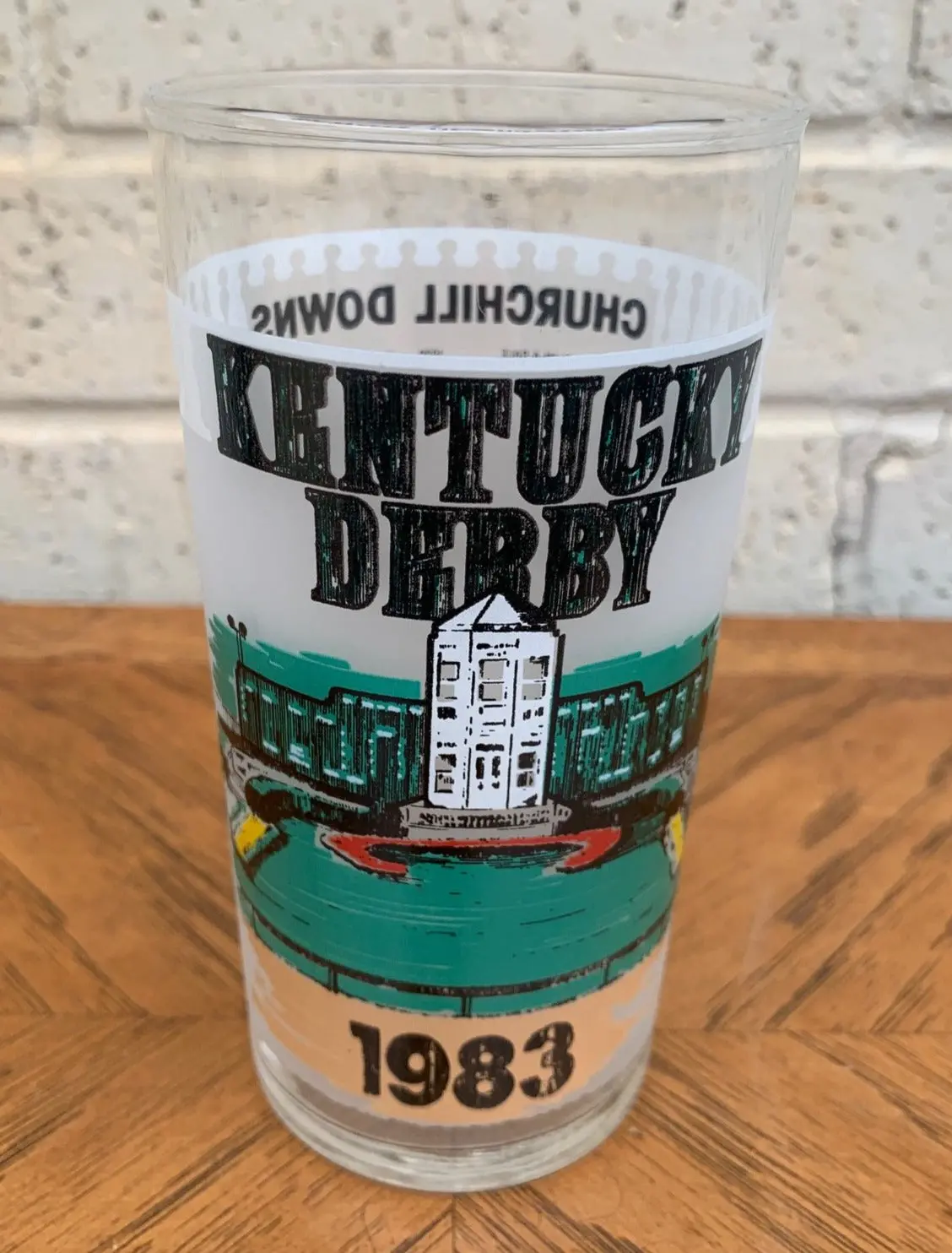 1983 Kentucky Derby Mint Julep Glass 1
