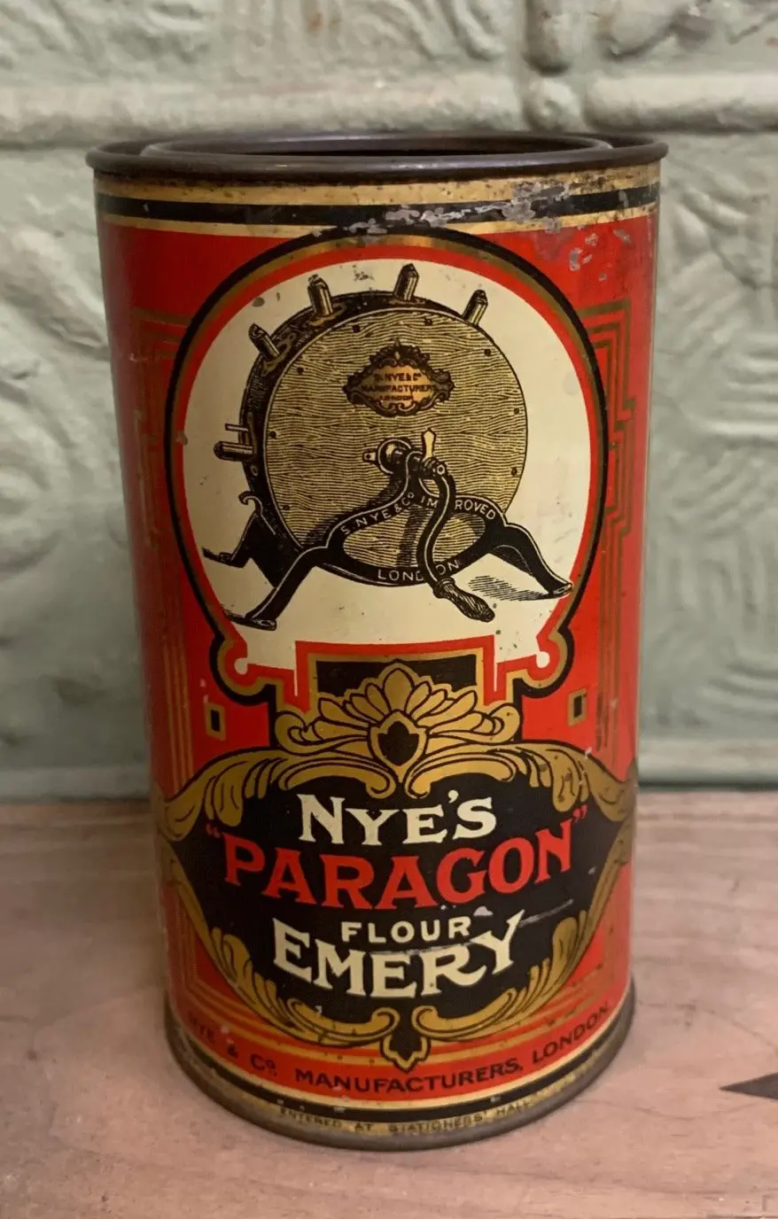 Red Nye's Paragon Flour Tin 1