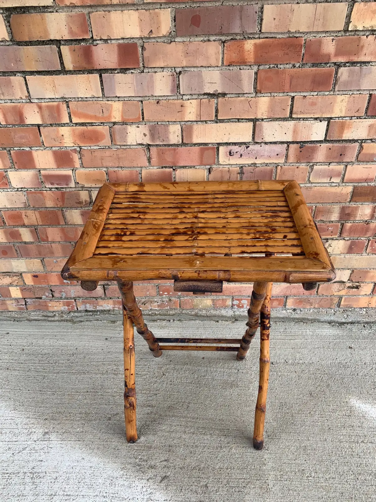 Folding Bamboo Table 1