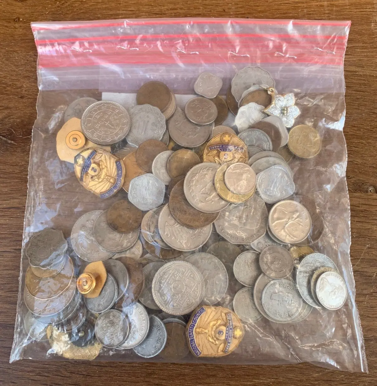 Big Bag Of Old Foreign Coins 1