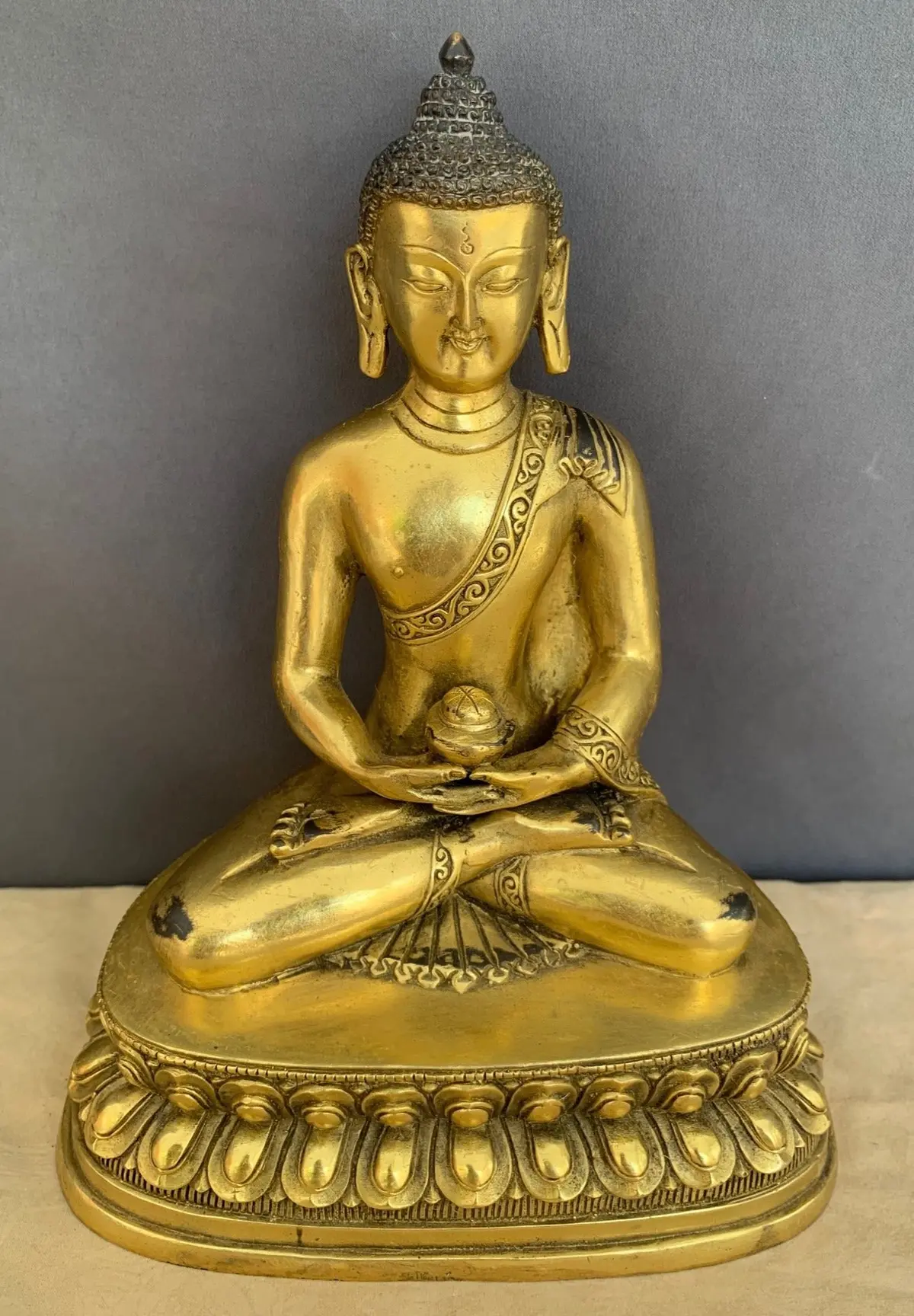 Brass Buddha Statue 1