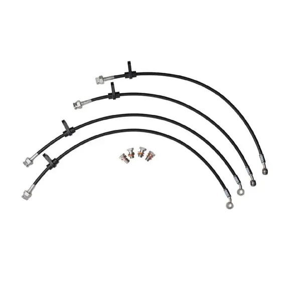 Pbs Bmw 3 Series E46 M3 (2001-2006) Braided Brake Lines 1