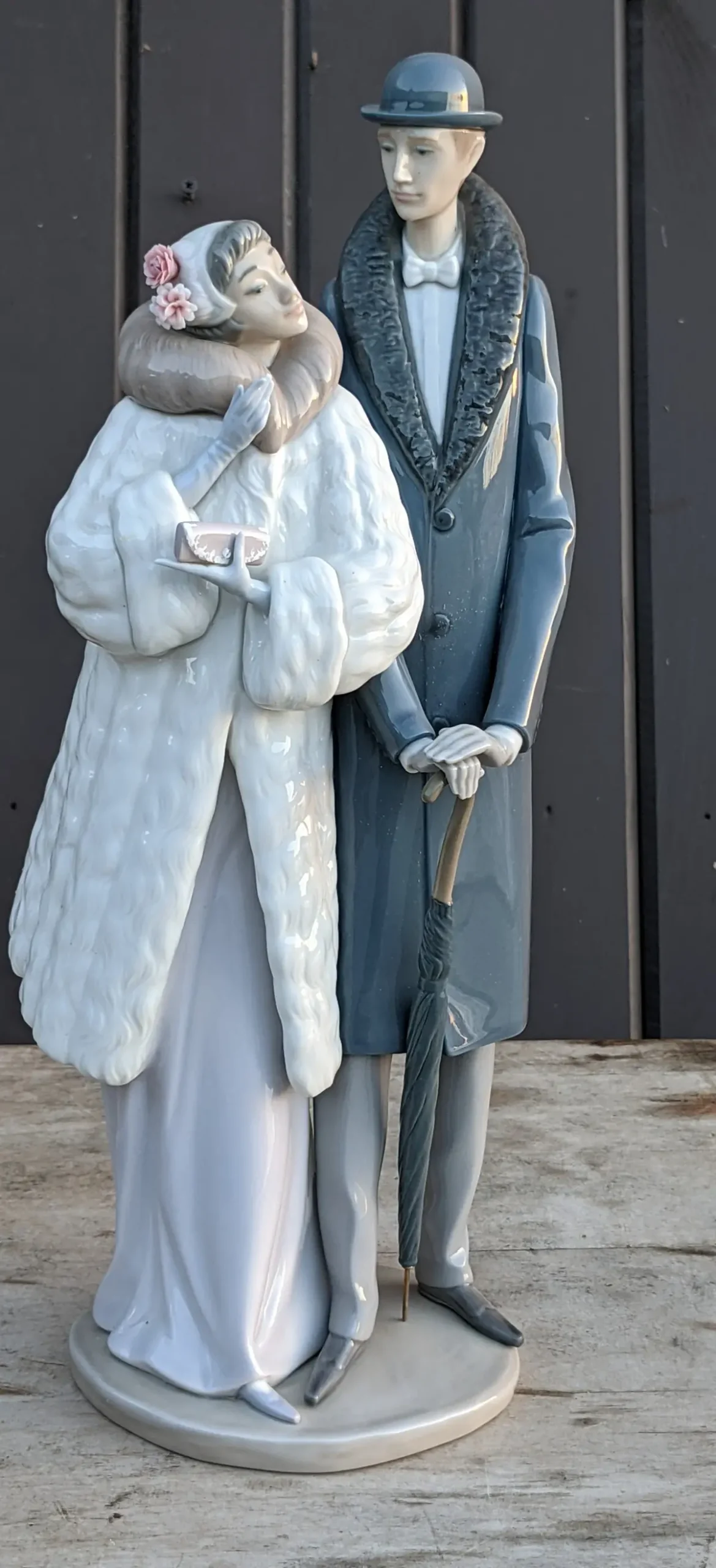 Tall Lladro Couple 1