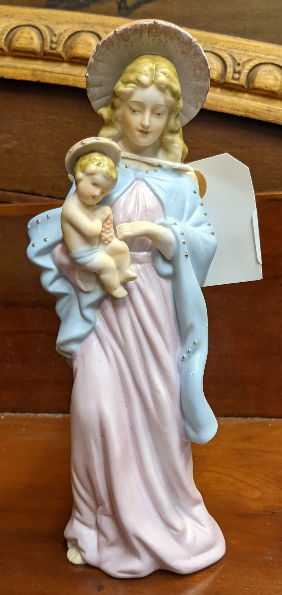 Mary With Baby Jesus Statue 1
