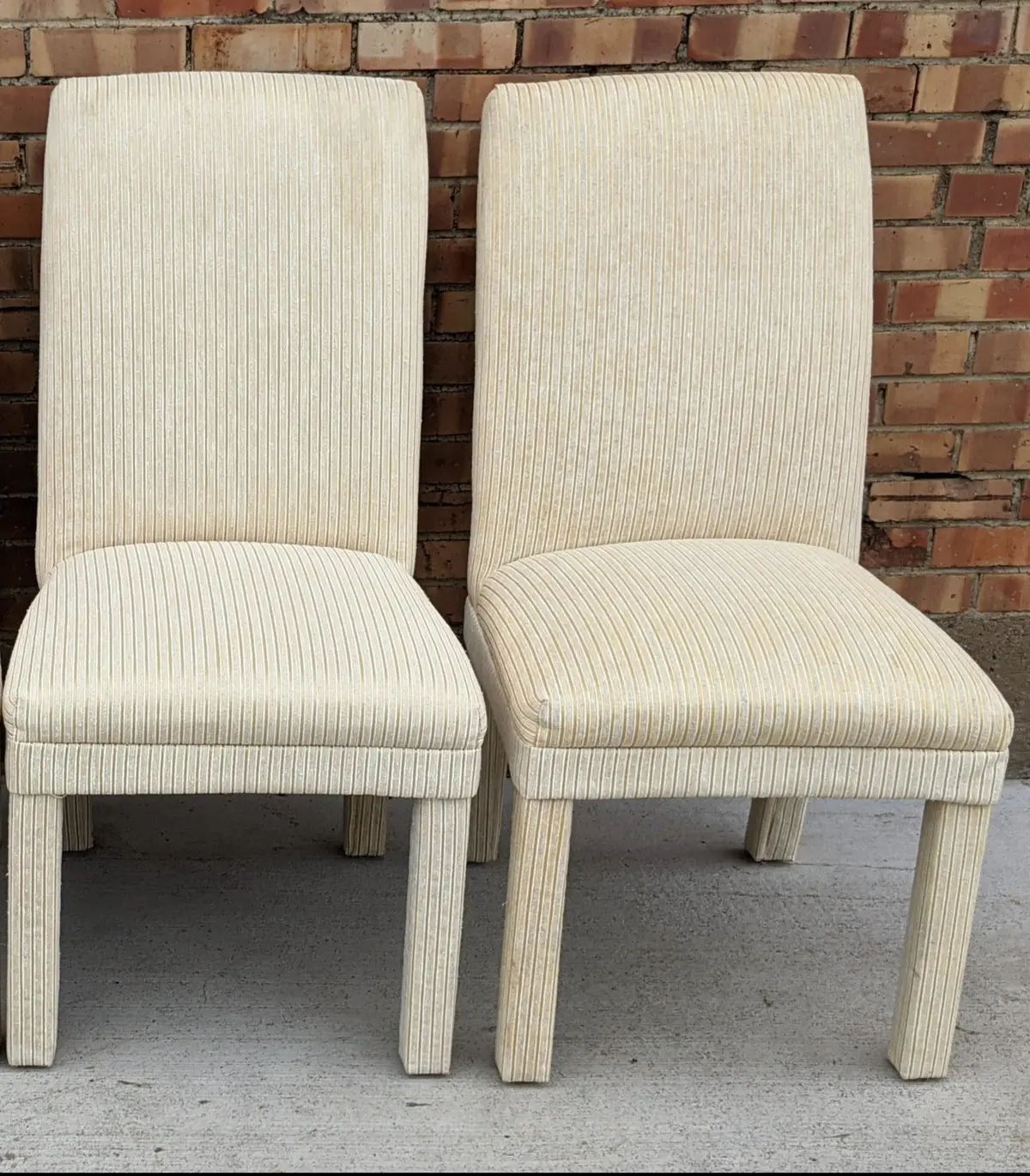 Pair Of Parsons Chairs 1