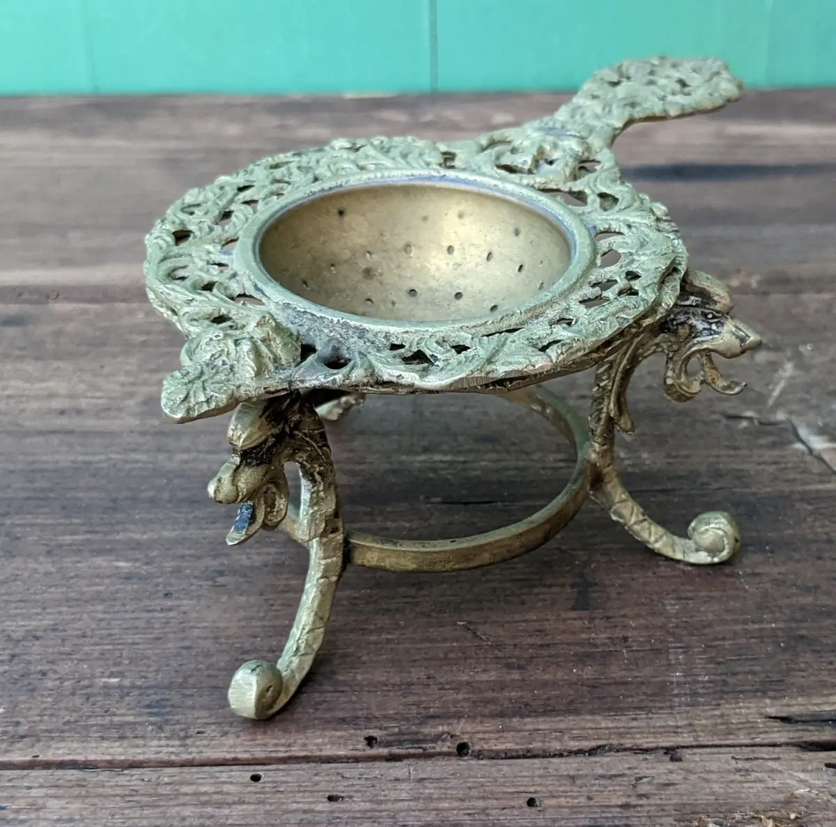Brass Tea Strainer 1