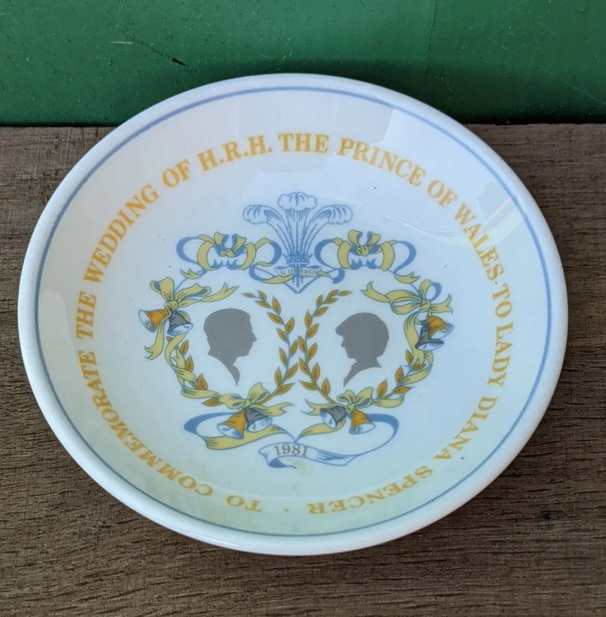 Commemerative Royal Wedding Plate 1