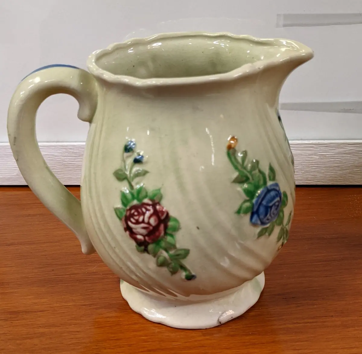 Small Floral Pitcher-Made In Japan 1