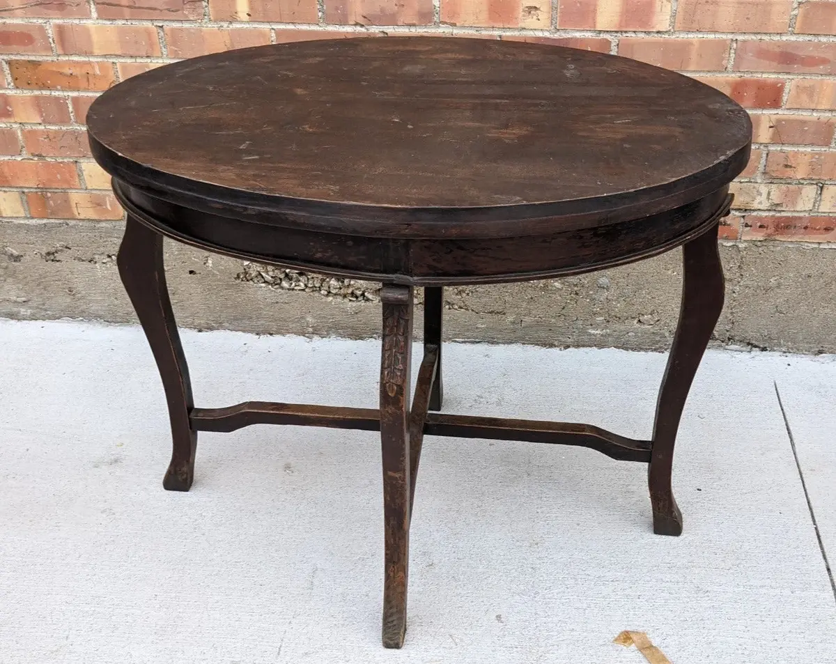 4 Leg Oval Center Table 1