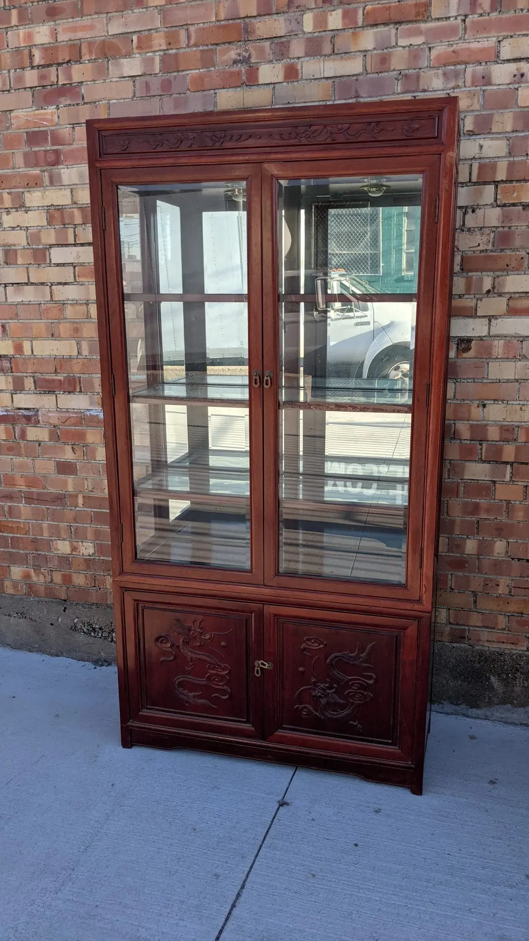 Rosewood Lighted Display 1
