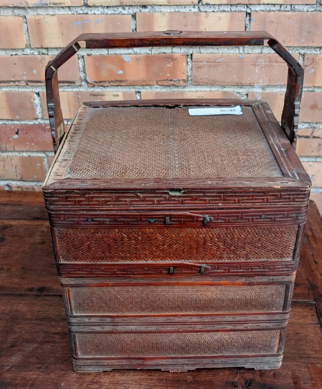 As Found Chinese Stacking Food Basket 1