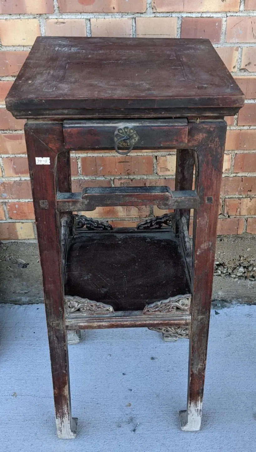As Found Small Chinese Stand With Drawer 1