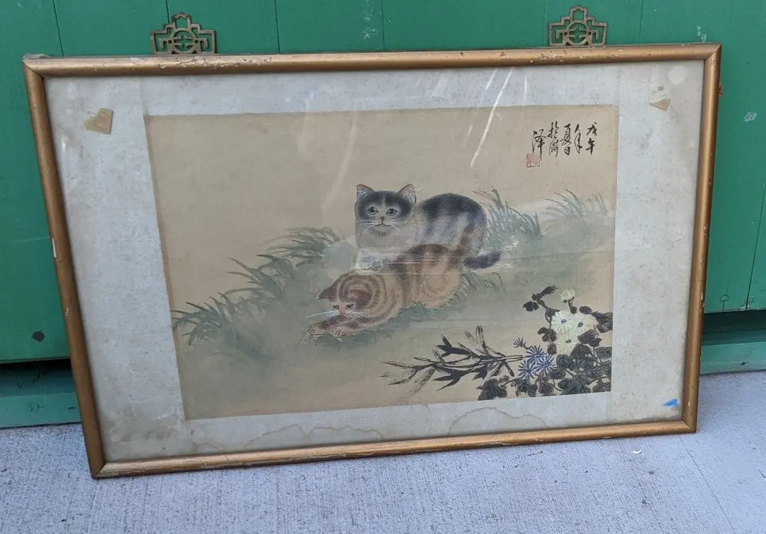 Chinese Cat Painting 1