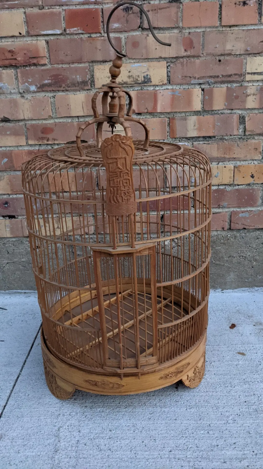 Chinese Wood Birdcage 1